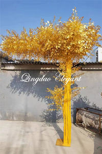 بخاخ شجرة عيد الميلاد المجيد بأقواس عيد الميلاد الذهبية شجرة السنة الصينية الجديدة قوس شجرة الذهب الاصطناعي - Product Image 5