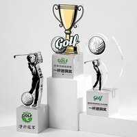 Trophée personnalisé en acrylique gravé en 3D avec photo, image iceberg, texte, souvenir, cadeau, médailles, plaques, étanche, haute qualité