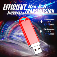 KDATA Disk plastik Mini 64Gb, pena memori murah Usb Flash Drive 32GB kunci stik 128Gb 3.0