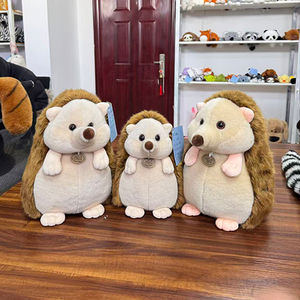 Vendita all'ingrosso di giocattoli di peluche personalizzati: Produttore di peluche morbidi, bambole per macchine a griffa, giocattoli a forma di <span class=keywords><strong>riccio</strong></span> - Product Image 3