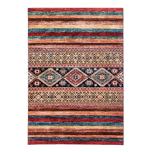 Kashan Persian Carpets and Rugs <b>Bedroom</b> Polyester Flat Weave Plush <b>Print</b> Carpet Made in China - Product Image 1