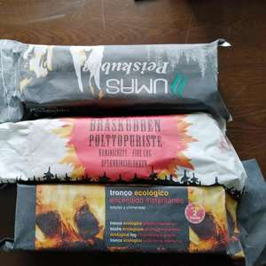 Eco energía largo tiempo de 2 horas de cera de parafina de fuego de chimenea encendedor - Product Image 5