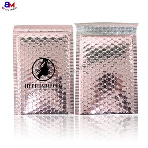 Sacs d'emballage personnalisés avec bulles adhésif fort en poly enveloppe à bulles sac enveloppe rembourrée emballage d'expédition sac d'expédition enveloppe à bulles - Product Image 3