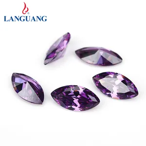 Lan Guang vendita calda 50 pz/borsa viola occhio di cavallo trasparente strass zircone accessori per unghie decorazione vestiti