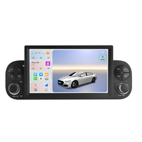Radio MEKEDE con Pantalla para Auto, GPS, Navegación, Carplay, Sistemas de Interfaz de Usuario Múltiples Integrados para Fiat Panda 2013-2020 de 7 Pulgadas