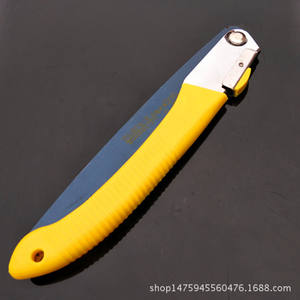 Scie pliante Dezhizhu, lame en acier au carbone de 270 mm, 18 dents, pour la taille des arbres fruitiers, utilisation en jardin, poignée en plastique - Product Image 2