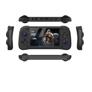 Consola de juegos portátil Retro G28, consolas de juegos HD IPS de 4,3 pulgadas, reproductor de vídeo Stick, consola de juegos con sistema Linux de 64GB - Product Image 4