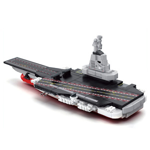 <span class=keywords><strong>Portaaviones</strong></span> de <span class=keywords><strong>Fujian</strong></span>, Barco de Guerra Militar, Bloques de Construcción de Plástico ABS, Juguete de Ensamblaje DIY, Modelo de Bloques de Construcción - Product Image 5