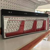 Feu arrière multifonctionnel universel à LED 24V étanche pour camions japonais remorques tracteurs lourds ABS rouge