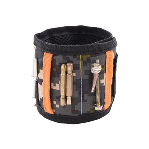 สายรัดข้อมือแม่เหล็กแรงสูง20ชิ้นพร้อมกระเป๋าเครื่องมืองานไม้ทำจากโรงงานสำหรับผู้ชายพ่อพ่อสามีของขวัญที่ดีที่สุด - Product Image 5