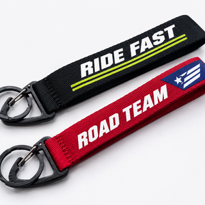Wholesale Tag <b>Key</b> Lanyard Short Keychain Motorcycle Wrist Lanyard Keychain With Logo Custom Hook - Product Image 2