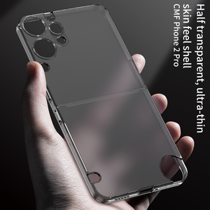 Funda trasera delgada mate translúcida GKK 2 en 1 ultrafina de material PC con protección 360 anticaídas para Nothing Phone CMF Phone 2 Pro - Product Image 4