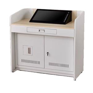 Multifuncional Moderno Inteligente Altura ajustable Acero Multimedia Podio Escuela Audio-Visual Control central Entrenamiento <span class=keywords><strong>Aula</strong></span> - Product Image 4