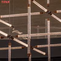 Vente d'usine Pendentif En Verre Lumière Villa Restaurant Clubhouse Éclairage Décoratif À La Maison Led Lustre