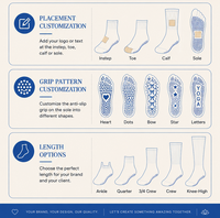 Chaussettes de yoga antidérapantes pour femmes, mi-mollet, pour Pilates et Barre, chaussettes de sport athlétiques antidérapantes pour l'entraînement en intérieur