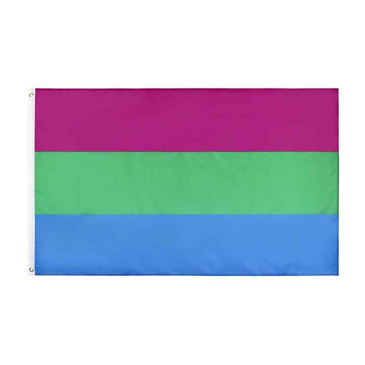 Wholesale Lesbian Homosexual Bisexual Rainbow Flag Pansexuality Transgender Kinds Gay Pride Rainbow Flag