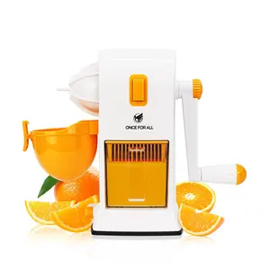 Eens Voor Altijd Handpers Machine Citrus Sinaasappelpers 99% Extract Hogere Opbrengst Handmatige Sapcentrifuge