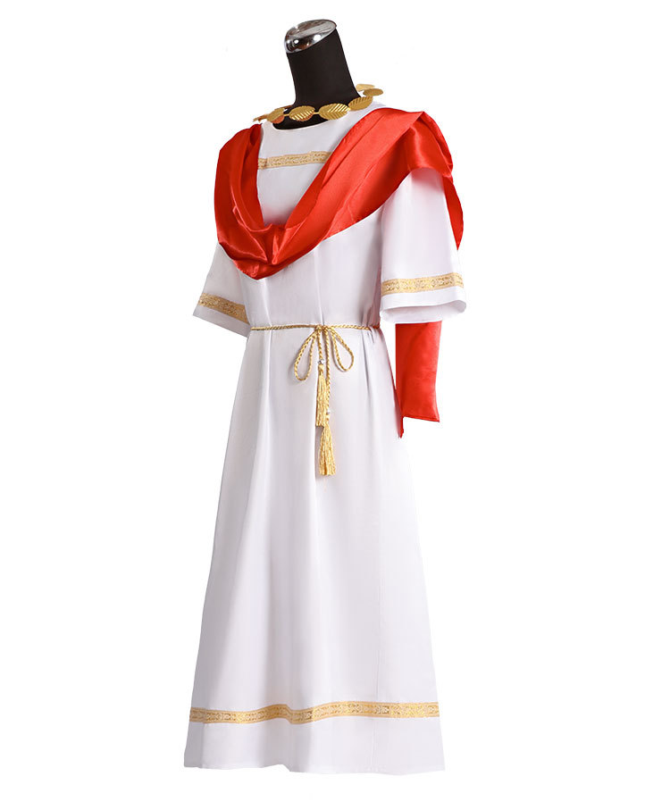 White Ancient greek and roman style clothing