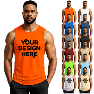 DOVEARK 2026 <span class=keywords><strong>Camiseta</strong></span> sin mangas de verano para <span class=keywords><strong>hombre</strong></span>, ligera, de secado rápido, para gimnasio, atlética, sin mangas, ropa exterior, chaleco de entrenamiento - Product Image 1