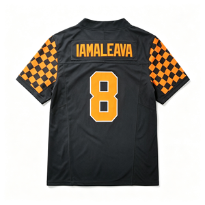 Vente en gros de jersey de haute qualité 25 # <span class=keywords><strong>tennessee</strong></span> 6 # aguilar 8 # Maillot de football américain brodé personnalisé Iamaleava - Product Image 5