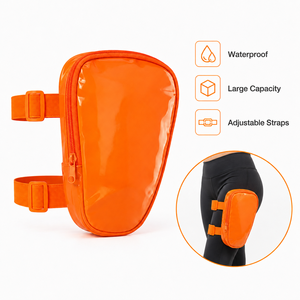 <span class=keywords><strong>Bolsa</strong></span> <span class=keywords><strong>Impermeable</strong></span> para Pierna de Motocicleta, Riñonera Ajustable de Gran Capacidad, <span class=keywords><strong>Bolsa</strong></span> Deportiva Personalizada para Ciclismo, Fitness, para Hombre y Mujer - Product Image 5