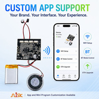 PCBA de Interacción por Voz con IA, con WiFi, BLE, Micrófono Dual, Tipo-C, Soporte LLM y Firmware Personalizado para Desarrollo OEM/ODM