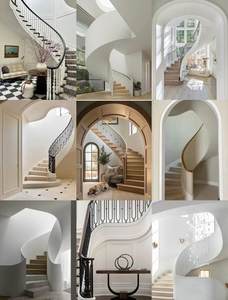 Prima escalera metal aluminio flotante <span class=keywords><strong>cemento</strong></span> molde hierro <span class=keywords><strong>exterior</strong></span> curvado personalizado escalera - Product Image 6