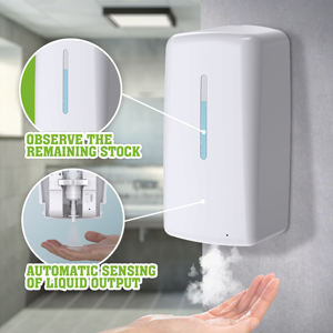 เครื่องจ่ายสบู่โฟมอัตโนมัติ Fanda แบบติดผนัง ผลิตจากพลาสติก สำหรับโรงแรมหรู รีสอร์ท ห้องน้ำ โรงพยาบาล ทนทานและปลอดภัย - Product Image 3