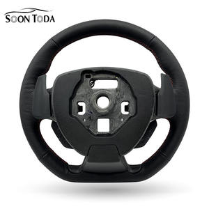 Volant sport personnalisé modifié en cuir PU perforé SOON TODA pour <span class=keywords><strong>Chevrolet</strong></span> <span class=keywords><strong>Corvette</strong></span> C7 Camaro SS ZL1 2014-2018 - Product Image 2