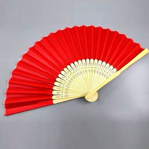 Personalized Logo Bamboo <b>Paper</b> Hand Fan Portable Folding Wedding Advertisements at an Economical Price with Carved <b>Pattern</b> - Product Image 5