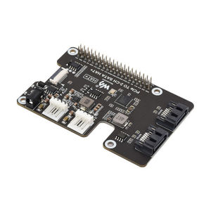 Raspberry Pi 5用PCIe to <span class=keywords><strong>2</strong></span>-Ch SATAアダプターデュアルLEDインジケーターとEEPROM HAT搭載SATAハードドライブプロトコルをサポート - Product Image 4