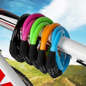 Verrouillage par combinaison pour vélo P3, fil d'acier, ABS, durable, antivol, pour vélos, VTT, vélos de route - Product Image 5