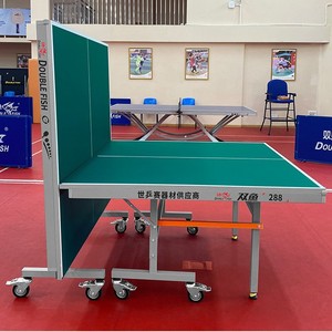 Mesa de Tenis de Mesa Plegable Double Fish 288, 18 mm, Móvil, para Uso en Interiores y Exteriores - Product Image 3