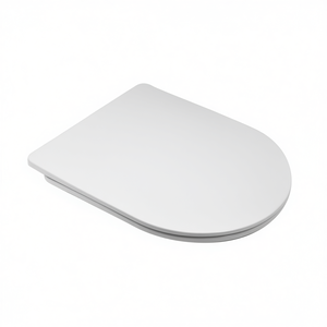 Asiento de Inodoro Termoestable Blanco de 45 cm con Cierre Suave - Product Image 3