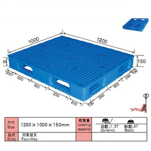 Fabricante de china, 48x40 palets de plástico grande apilable <span class=keywords><strong>europeo</strong></span> <span class=keywords><strong>tamaño</strong></span> de paleta - Product Image 4