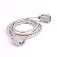 Cable de serie RS232 de 1,5 m, 3m, 5m, 10m, convertidor de PC macho a hembra, Cable adaptador de 9 pines
