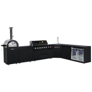 Parrilla para Asar al Aire Libre ZD, Eléctrica y de Gas <span class=keywords><strong>LP</strong></span>, con Construcción de Acero Inoxidable, Diseño Modular, Estilo Moderno - Product Image 2