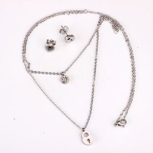 Parures de bijoux pour femmes en acier inoxydable plaqué or 18 carats, livraison gratuite, très demandées - Product Image 6