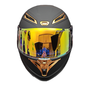 Casco modulaire graphique personnalisé Ventilation par électrolyse Certification DOT Casques à rabat <span class=keywords><strong>Casque</strong></span> de moto à double lentille - Product Image 4