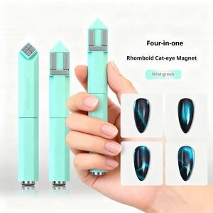 Imán Profesional Multifuncional Cuatro en Uno para Uñas, con Efecto <span class=keywords><strong>Ojo</strong></span> <span class=keywords><strong>de</strong></span> Gato, Barra Magnética <span class=keywords><strong>de</strong></span> Metal Sólido, Diamante - Product Image 1