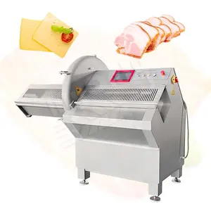 MY Fish Meat Cut Slicer Machine Beef Rib Cut Machine Industrial Meat Slice Machine with Conveyor