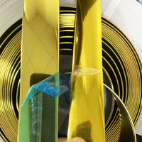 Vente en gros fabricant 2026 Luxe BD D-Shape PVC Bordure de panneau mural 15-80mm Bordure flexible pour cadre de stand