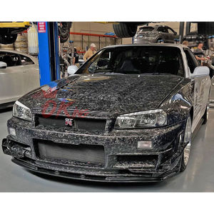 Nismo phong cách sợi carbon xe nắp ca-pô mui xe cho Nissan Skyline R34 GTR - Product Image 4