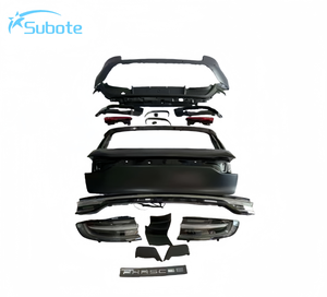 Kit de Carrocería para <span class=keywords><strong>Porsche</strong></span> <span class=keywords><strong>Macan</strong></span> 2014-2023, Versión Original Mejorada, Parachoques, Faros LED, Luces Traseras LED, Puerta Trasera - Product Image 3