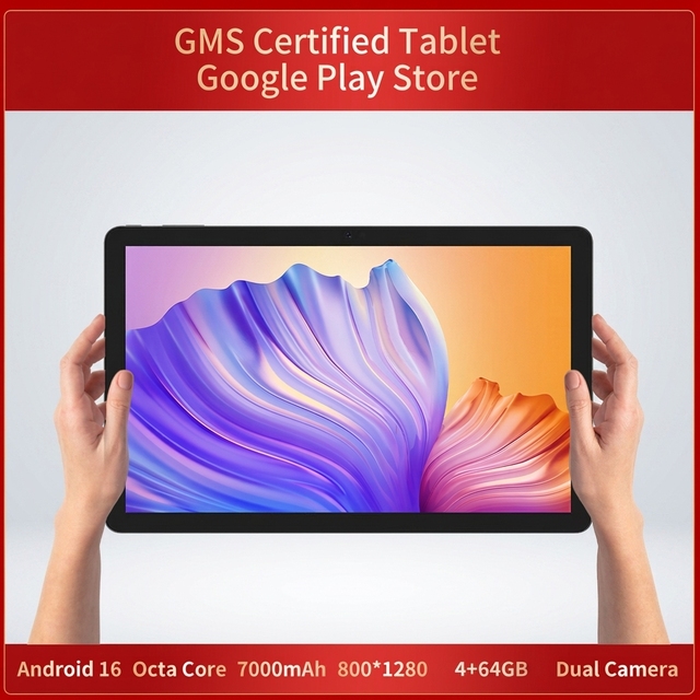 Octa Core 10.1 Inch 1280*800 WIFI HD Large Screen Android Tablet PC Original Custom with SIM Card HD Camera IPS Screen