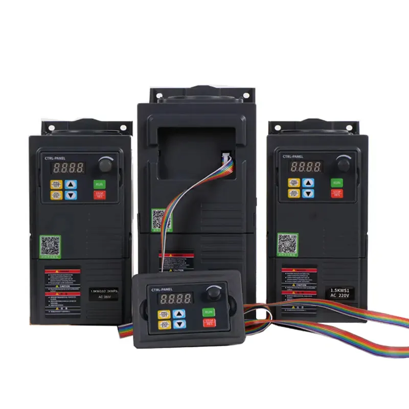 2.2 Kw Vfd Frequentieregelaar Eenfase 220 V Input En Drie Fase 220 V Uitgang Vfd Drive Voor motor Speed Control