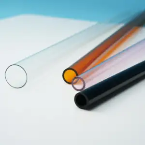 Высококачественная цветная прямая боросиликатная 3,3 термостойкая стеклянная трубка