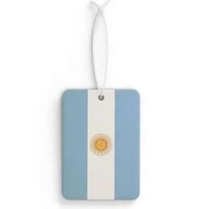 Customized Design of Argentina Flag Car Fragrance, Hanging <strong>air</strong> Freshener Fragrance - Product Image 1