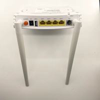 Modem XPON ONU GM220-S 1GE+3FE+WIFI 2.4G Menggunakan Firmware Bahasa Inggris ONU Serat Optik untuk Konektor SC FTTH ROUTER WIFI PON