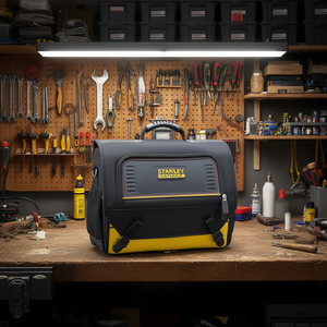 Sac à outils et à ordinateur Stanley Fatmax 16 pouces avec fermeture à glissière pour un rangement organisé - Product Image 3